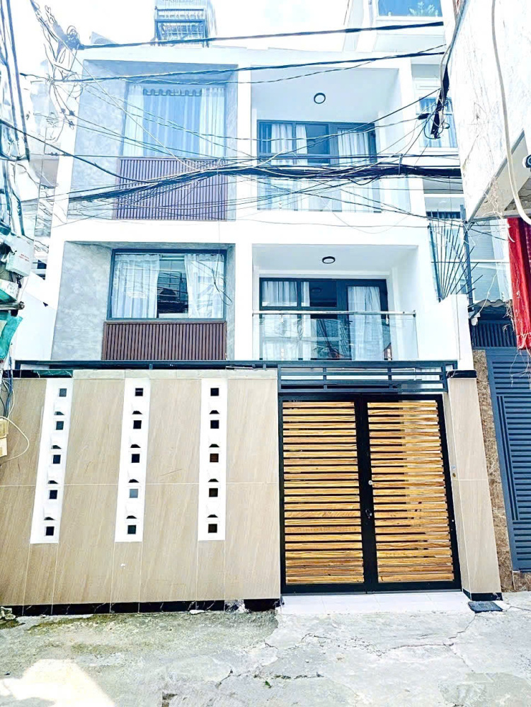 [ TÂN BÌNH ] Trần Văn Quang - TRẦN VĂN QUANG TÂN BÌNH - NHÀ MỚI TINH FULL NỘI THẤT - 3 TẦNG 3PN LỚN - 58M (5.75x10.5) VUÔNG A4 - CÁCH HXH CHỈ 70M - CHỈ 7 TỶ 9 TL