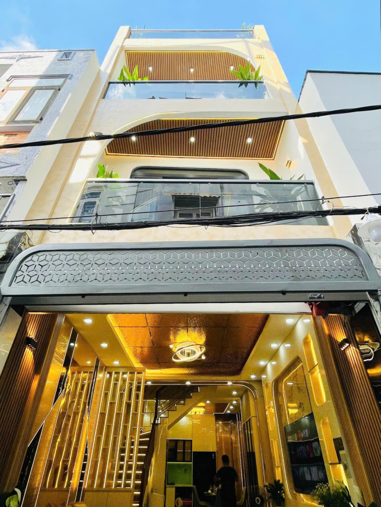 [ TÂN BÌNH ] Huỳnh Văn Nghệ - HẺM XE HƠI THÔNG - NHÀ MỚI ĐẸP FULL NỘI THẤT CAO CẤP SỔ VUÔNG A4.